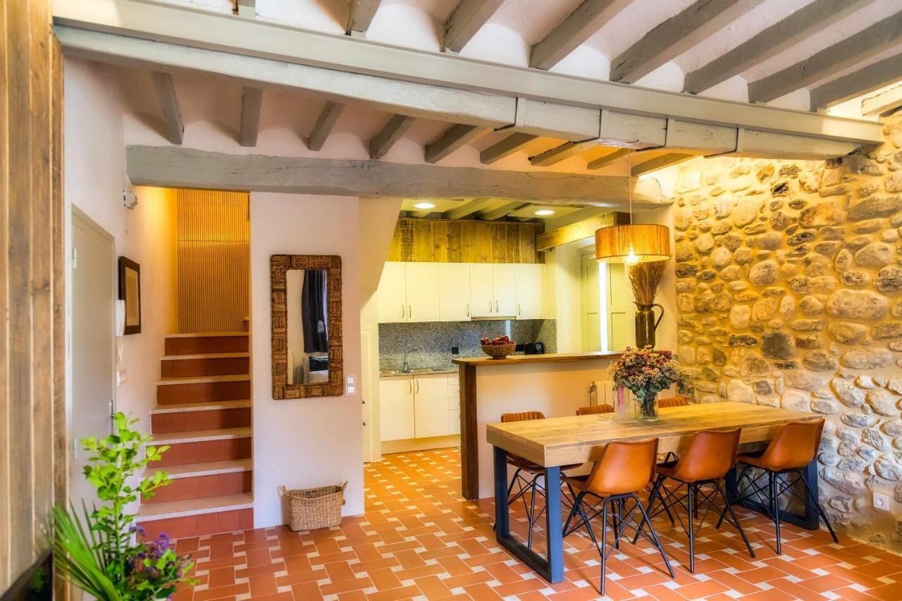 Vila El Molino De Besalu Casa Con Jardin Exteriér fotografie