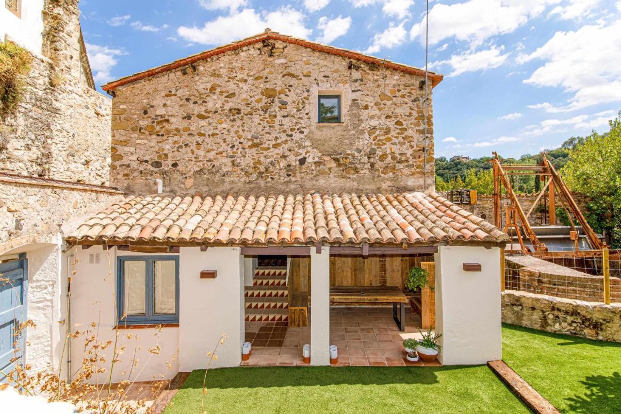 Vila El Molino De Besalu Casa Con Jardin Exteriér fotografie