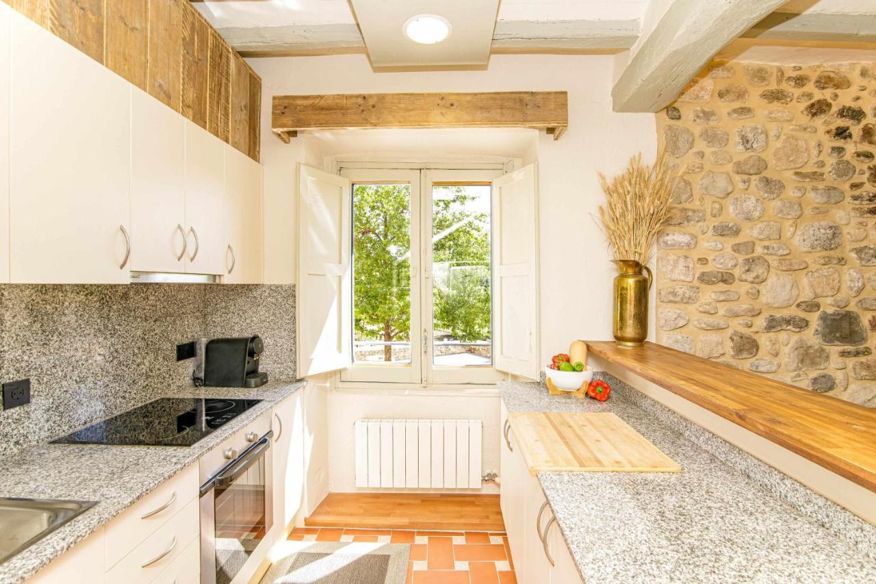 Vila El Molino De Besalu Casa Con Jardin Exteriér fotografie